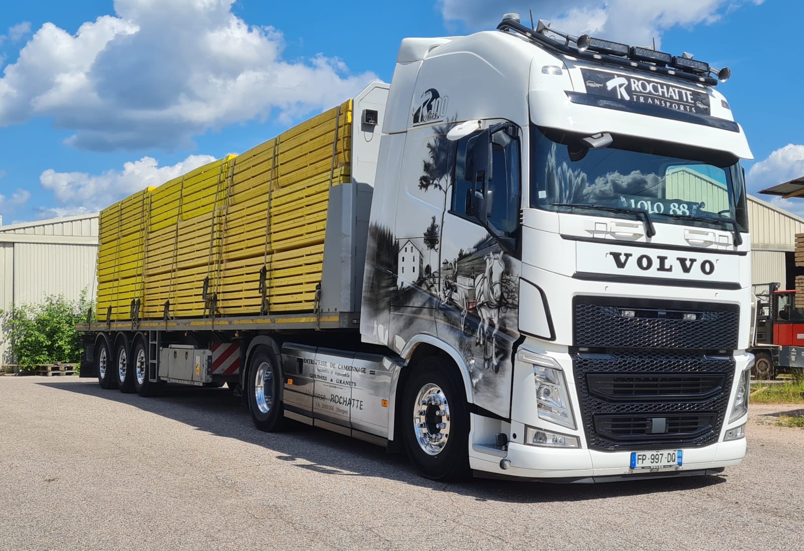 100 ans entreprise camion